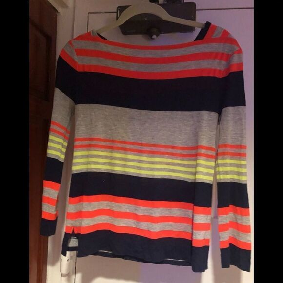 marc jacob’s blouse stripe shirt long sleeve top - Picture 1 of 4